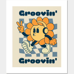 Groovin' Vibes Posters and Art